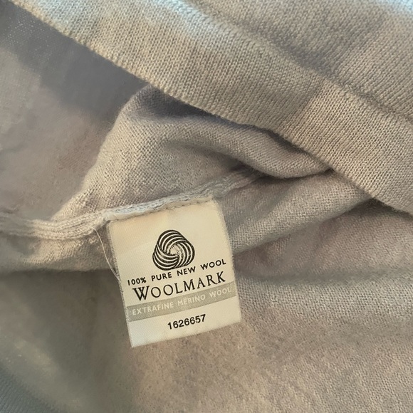 Woolmark 100% pure wool blue sweater - Picture 5 of 5